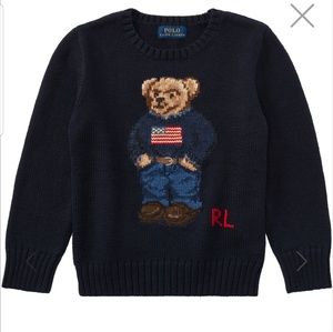 Polo Bear Cotton Sweater